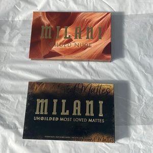 Huge Sale 🔥🔥🔥 Milani Gilded Nude Hyper pigmented eye shadow Palette. 2 Pack.
